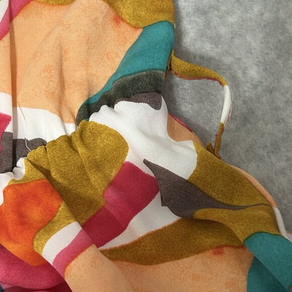 Umgee USA Tiered Dress Womens MED Floral Boho Ruffled Style # A0905 - Pre-Owned - Picture 14 of 16